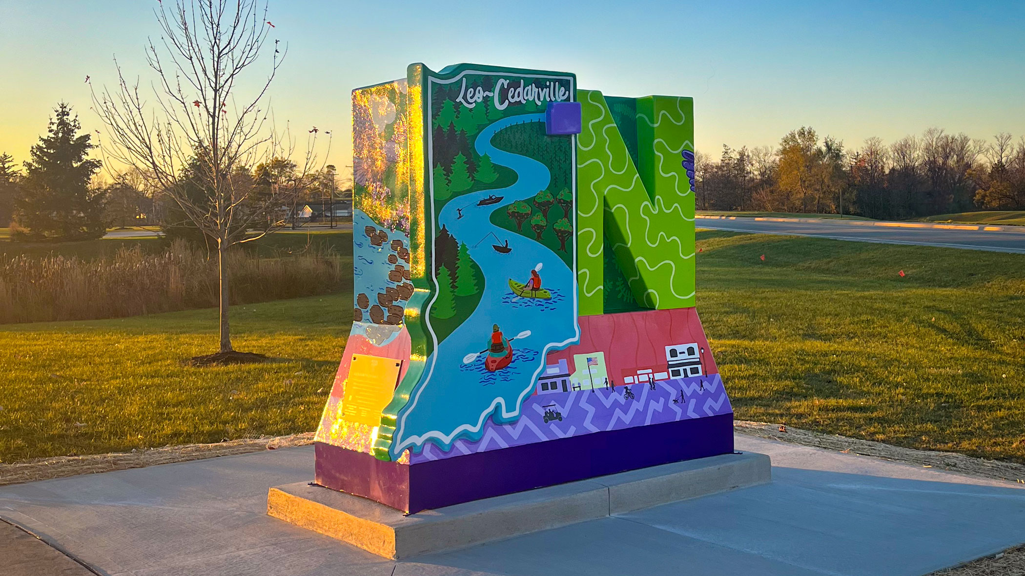 I Am Allen | Allen County Bicentennial Sculpture Installations