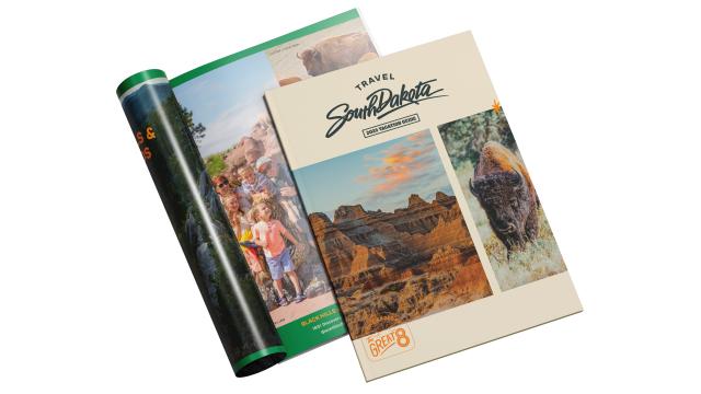 South Dakota Vacation Guide Visitor's Tourism Booklet & 1992