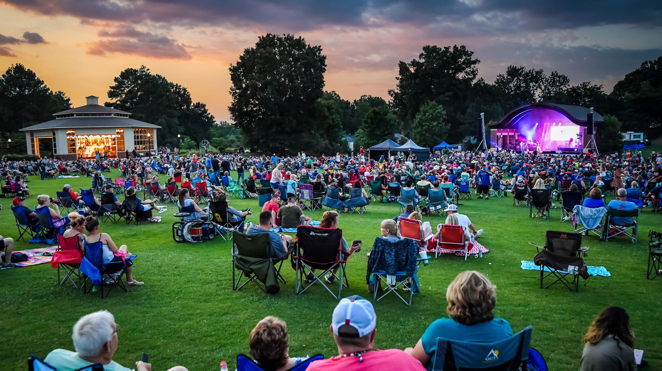 concert in the park