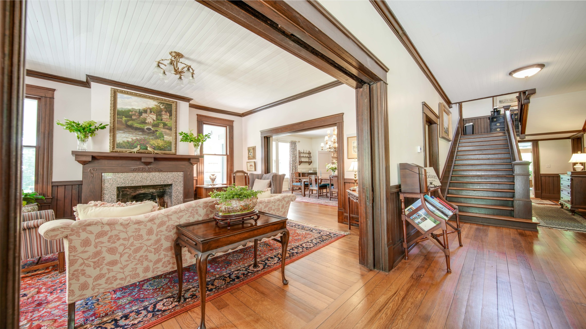 entry way of historic home