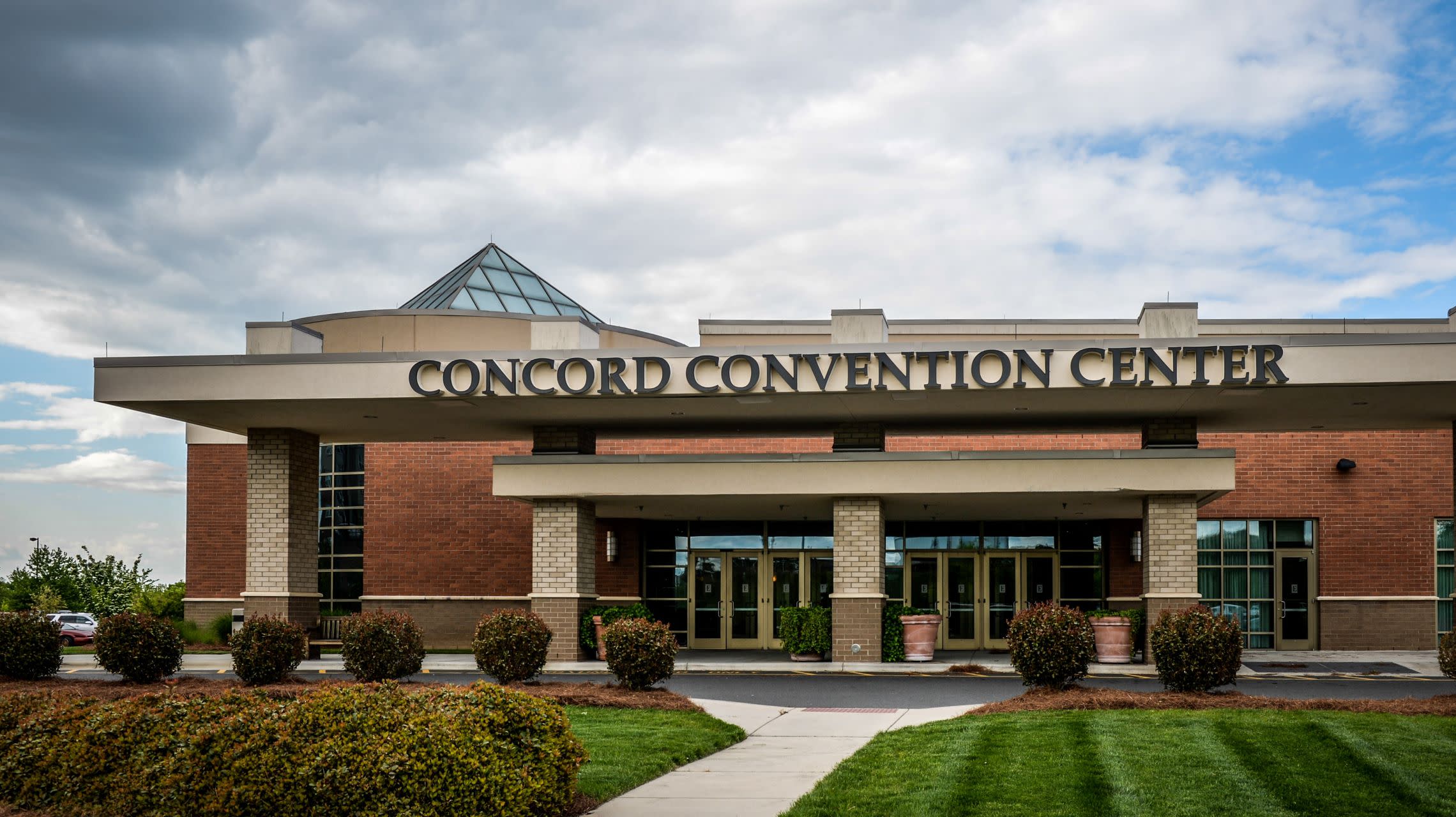exterior entry of convention center