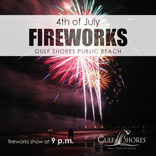 The City of Gulf Shores Fourth of July Fireworks Celebration