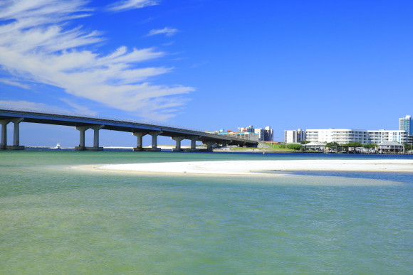 Alabama Point East-A Gulf State Park beach area