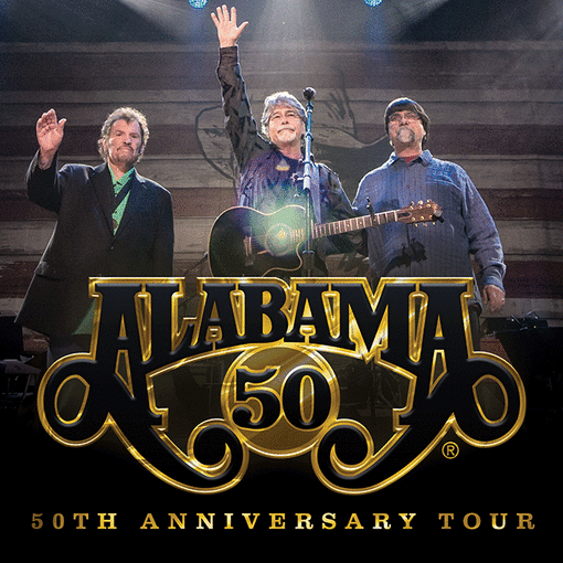 C Spire Concert Series presents: ALABAMA 50th Anniversary Tour with special guests the Charlie Daniels Band