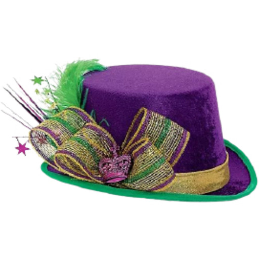 February 21, Art al Fresco - Design-Your-Own Mardi Gras Hat
