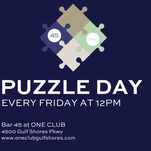 Puzzle Day at Bar 45