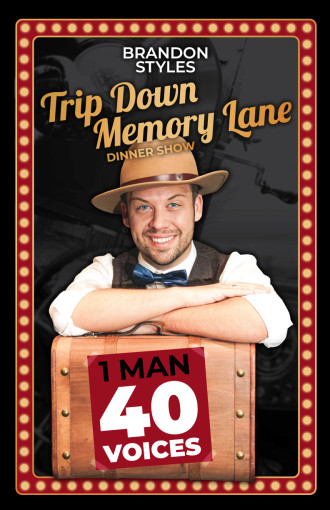 Dinner Show! Music From 50s-70s | Trip Down Memory Lane by Brandon Styles