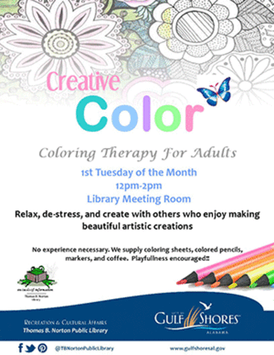 Creative Color: Coloring Therapy for Adults