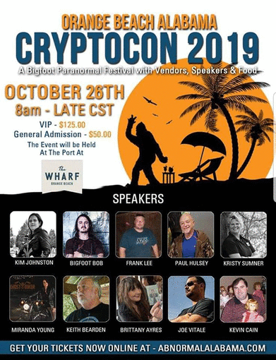 Cryptocon 2019: A Bigfoot Paranormal Festival