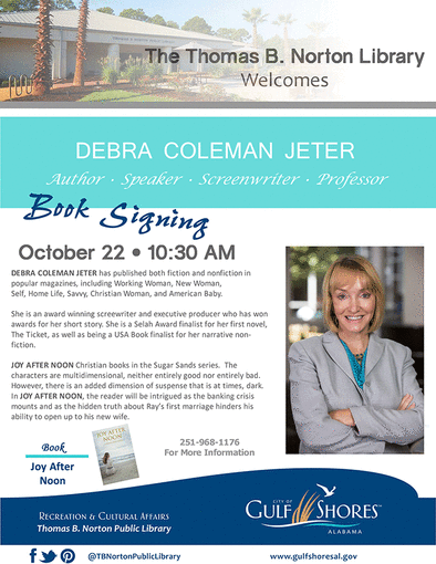 Debra Coleman Jeter Book Signing