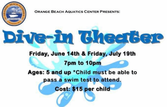 Kids' Night Out Dive-in Theater