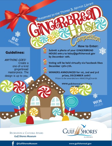 Virtual Gingerbread House Competition