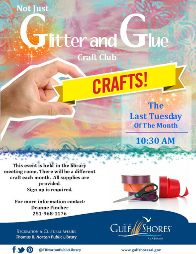Not Just Glitter and Glue Craft Club