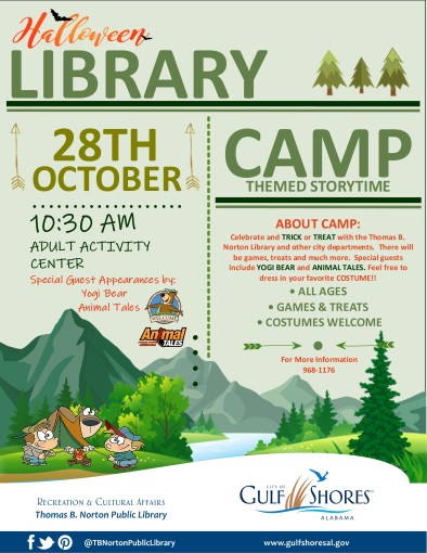 Halloween Storytime at the Thomas B. Norton Library