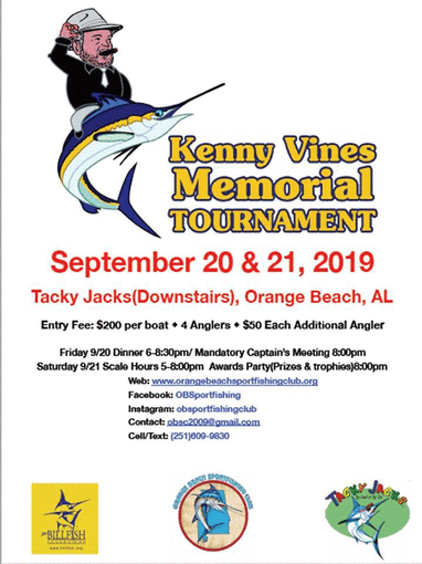 Kenny Vines Memorial Billfish Tourney