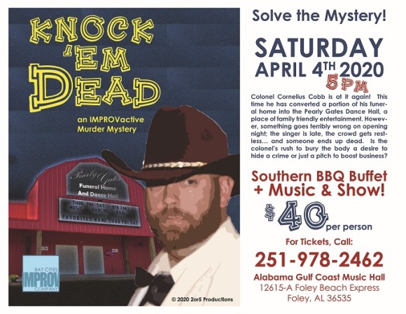 Knock 'Em Dead - an IMPROVactive Murder Mystery