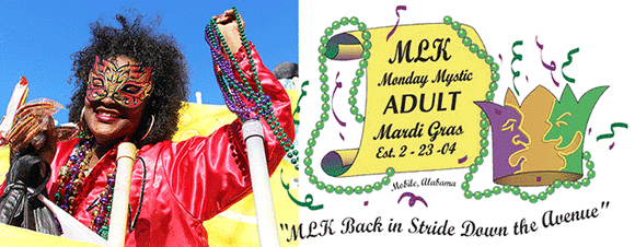 MLK Monday Mystics Mardi Gras Parade