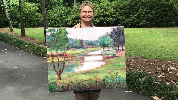 Paint Party at Bellingrath