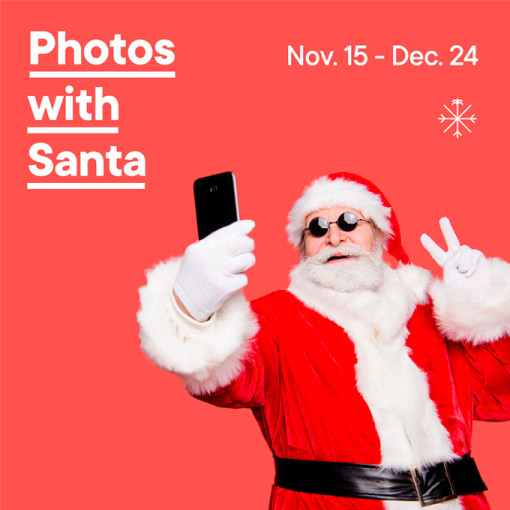 Photos with Santa at The Wharf