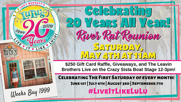 River Rat Reunion - LuLu's Gulf Shores 20th Anniversary Party!