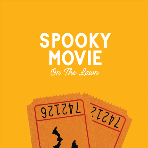 Spooky Movie on The Lawn