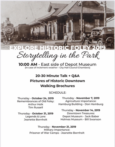 Storytelling in the Park Military Importance: Prisoner of War Camps