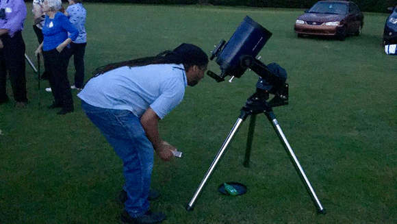 Viewing The Summer Sky at Bellingrath Gardens