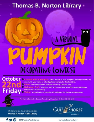 Virtual Pumpkin Decorating Contest