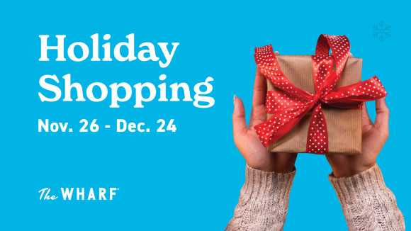 Last Minute Christmas Shopping at The Wharf