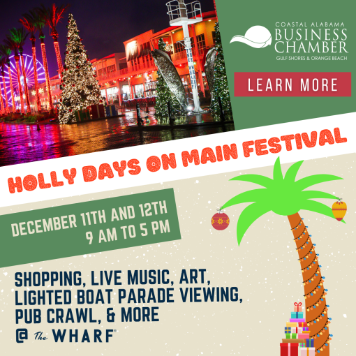 Holly Days on Main at The Wharf