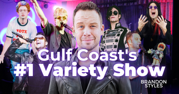 Brandon Styles VARIETY SHOW - Comedy, Magic & 60 Impressions!