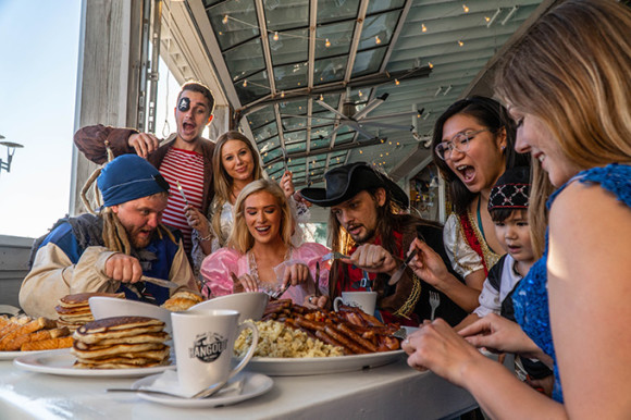 Pirates and Princesses Breakfast Adventure
