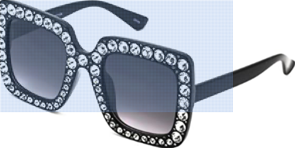 January 25, Art al Fresco - Sparkles & Shades DIY Glitzy Glasses