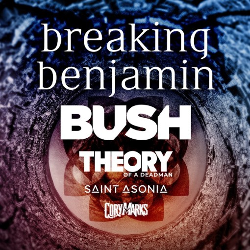 C Spire Concert Series presents: Breaking Benjamin with Bush, Theory of a Deadman, Saint Asonia & Cory Marks