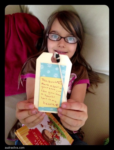 Homemade bookmark