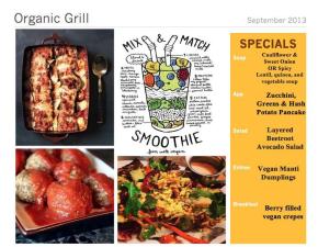 The Organic Grill