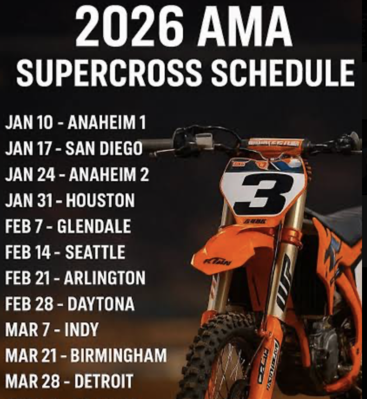 Supercross 2026 
