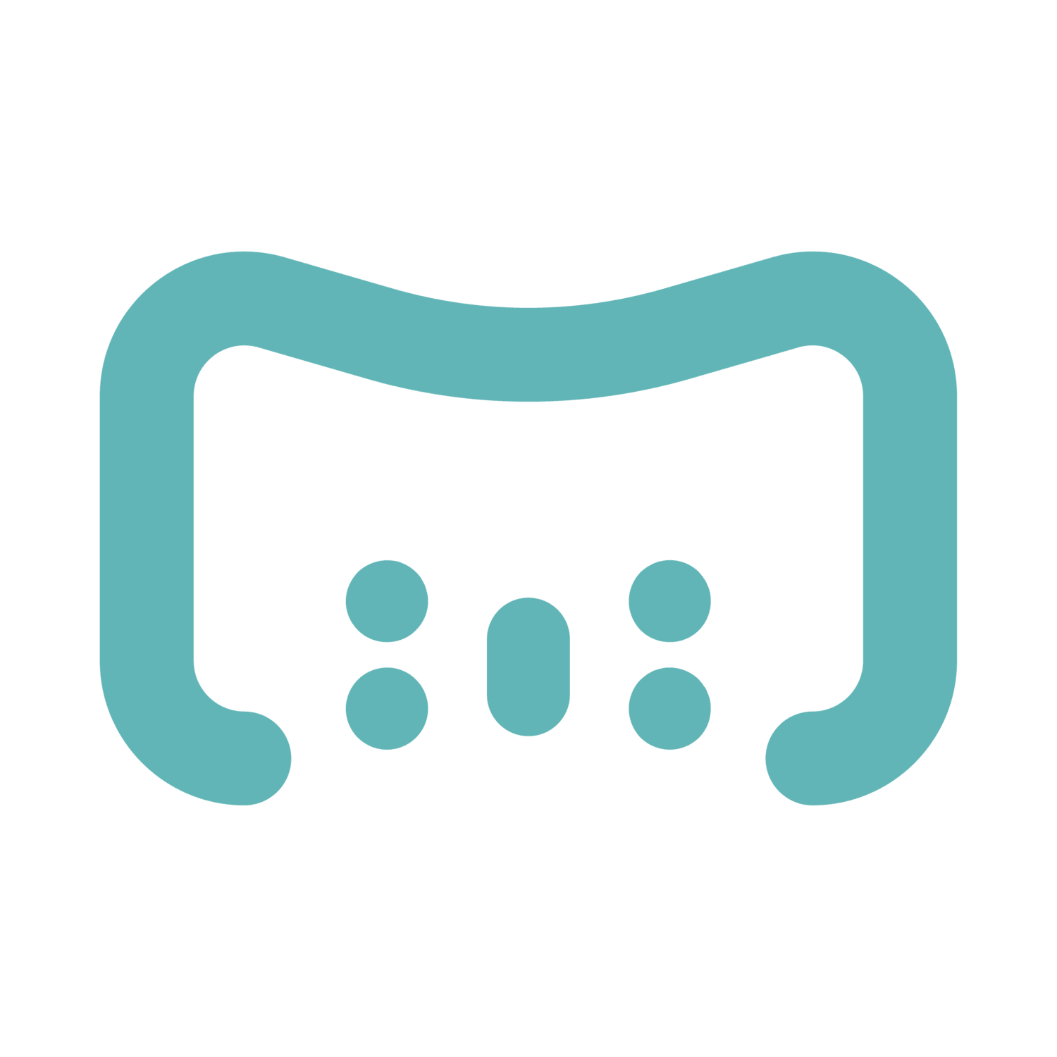 Mili logo. It spells out Mili discretely. Looks like an owl.