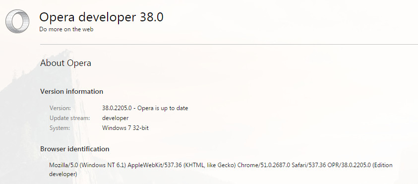 VPN gratis di browser opera developer