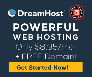 dreamhost award-winning web hosting