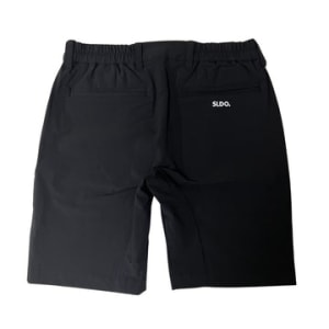 CODURA(R) NYLON【履くだけでスタイル良くなる魔法のハーフパンツ】一度履くとやめられない 4WAY STRETCH ハーフパンツ MINIMUM LOGO/MATTE BLACK