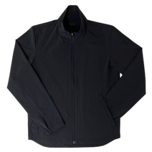 CODURA(R) NYLON【季節を選ばず役に立つ】 一度着るとやめられない 4WAY STRETCH ウインドブレーカー MATTE BLACK (UNISEX)