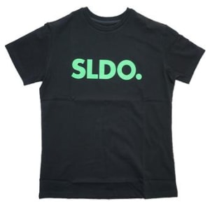 【綿100%】SLDO. BASIC LOGO Tシャツ NEON GREEN