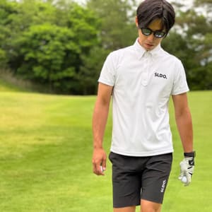汗をかいてもすぐ乾く<吸水速乾>ポロシャツ OFFWHITE
