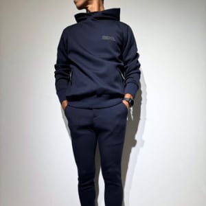 ライト ダブルニット リブパンツ/DARK NAVY (UNISEX)