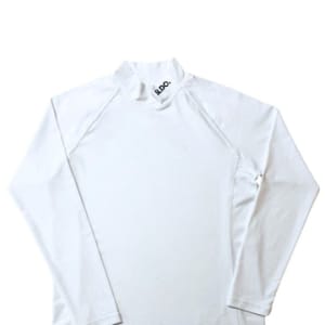 HIGH STRETCH インナーハイネックカットソー/WHITE