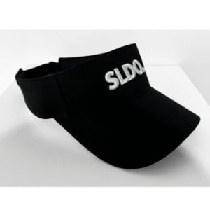FRONT BACK LOGO サンバイザー/BLACK