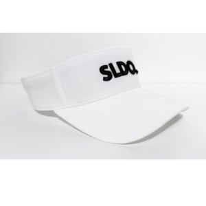 FRONT BACK LOGO サンバイザー/WHITE