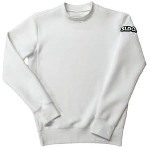 ライト ダブルニットプルオーバー/WHITE (UNISEX)