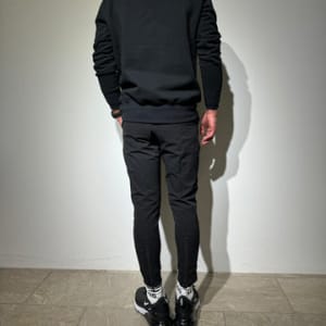 ダブルクロスストレッチ リブパンツ (UNISEX)　